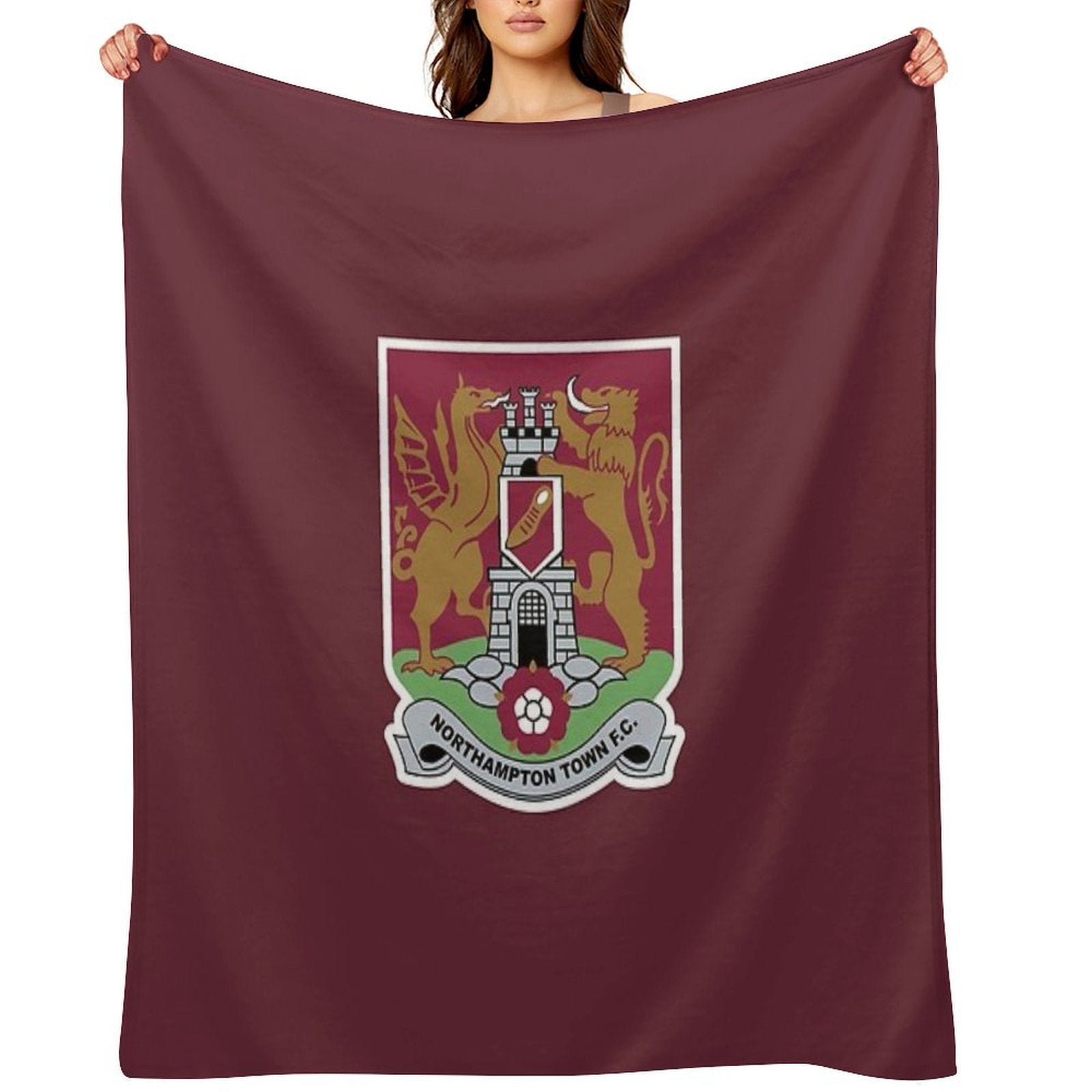 Northampton Town FC Comfort Throw Blanket