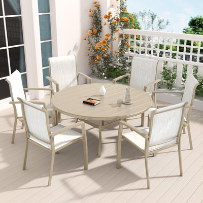 7 Pieces Patio Dining Set