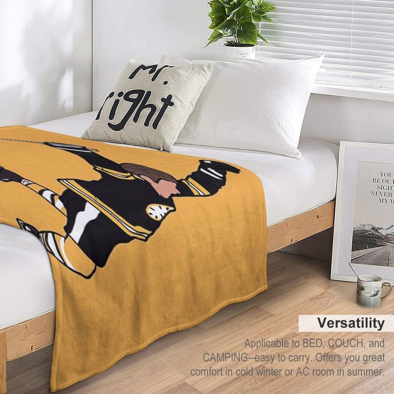 Bobby Orr Diving Celebration Throw Blanket