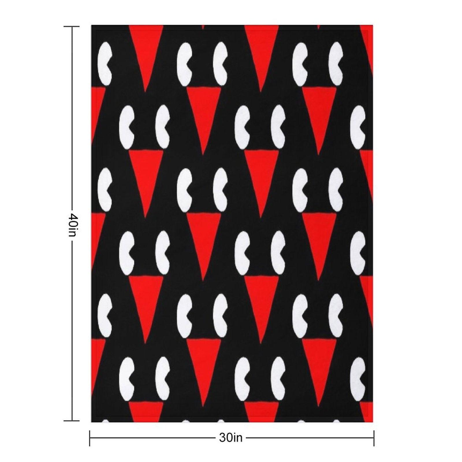 Lil Darkie Merch Lil Darkie Face Logo Gift Halloween Day, Thanksgiving, Christmas Day Throw Blanket