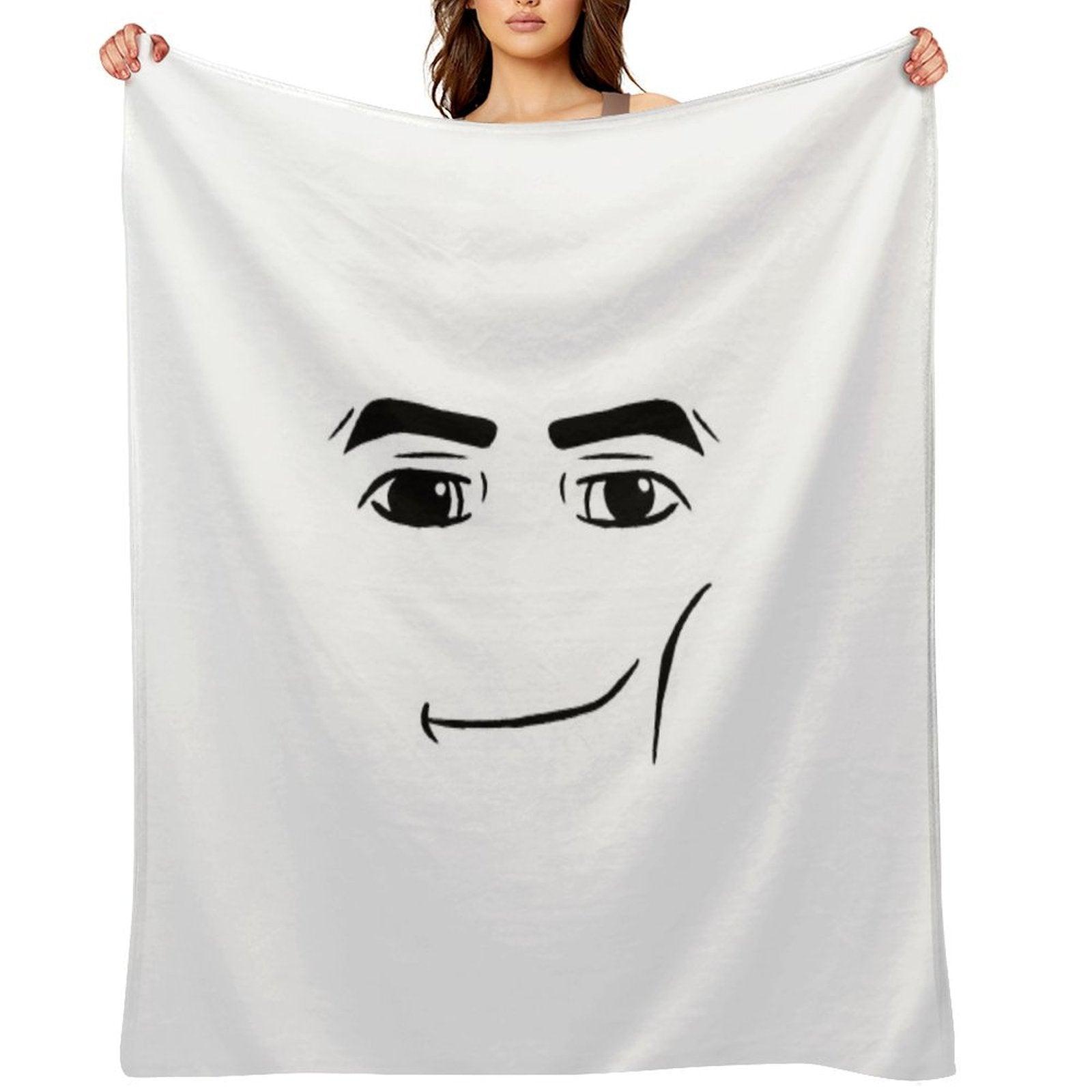 The Man Face Throw Blanket