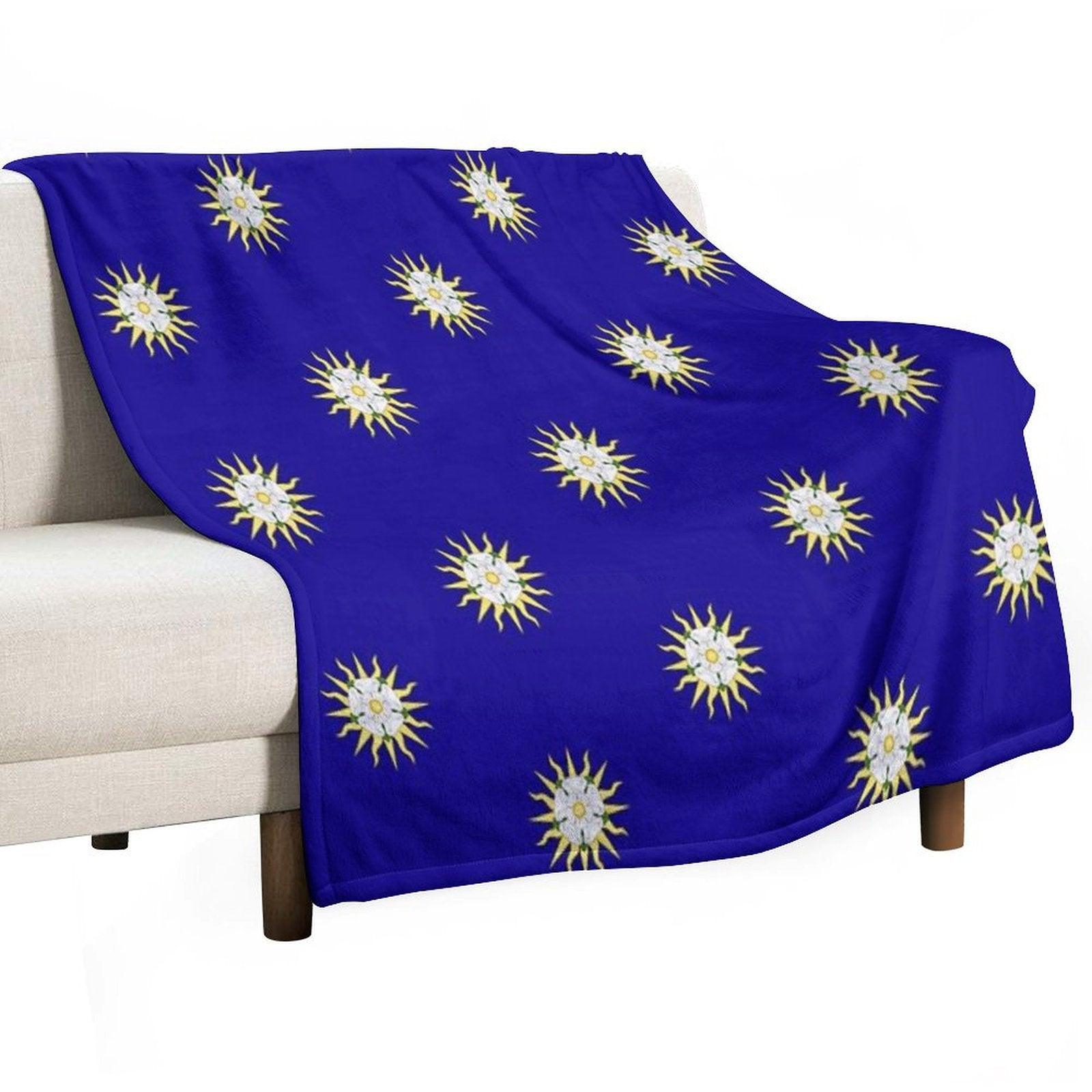 Sunne in Splendour Throw Blanket