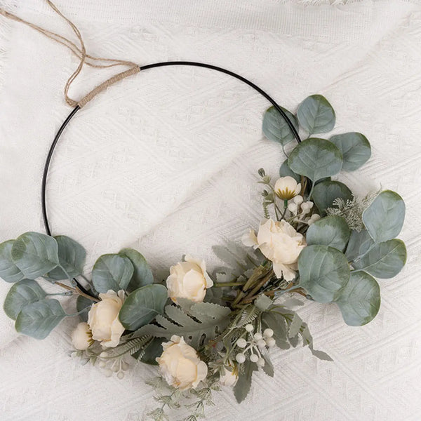 Artificial Flower Wreath VagabondVintage