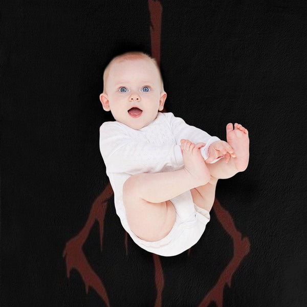Bloodborne Hunter’s Mark Throw Blanket