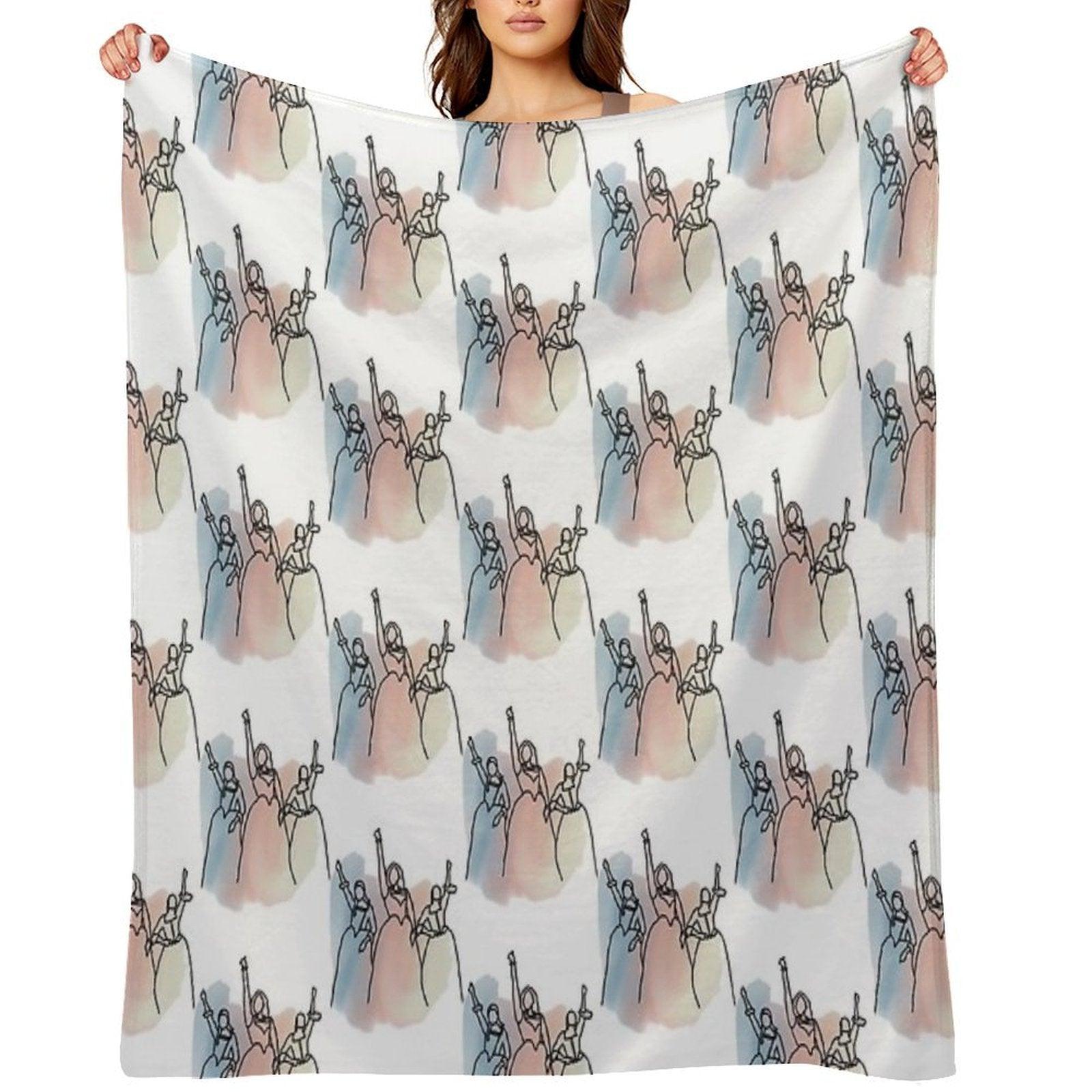Schuyler Sisters Design Throw Blanket