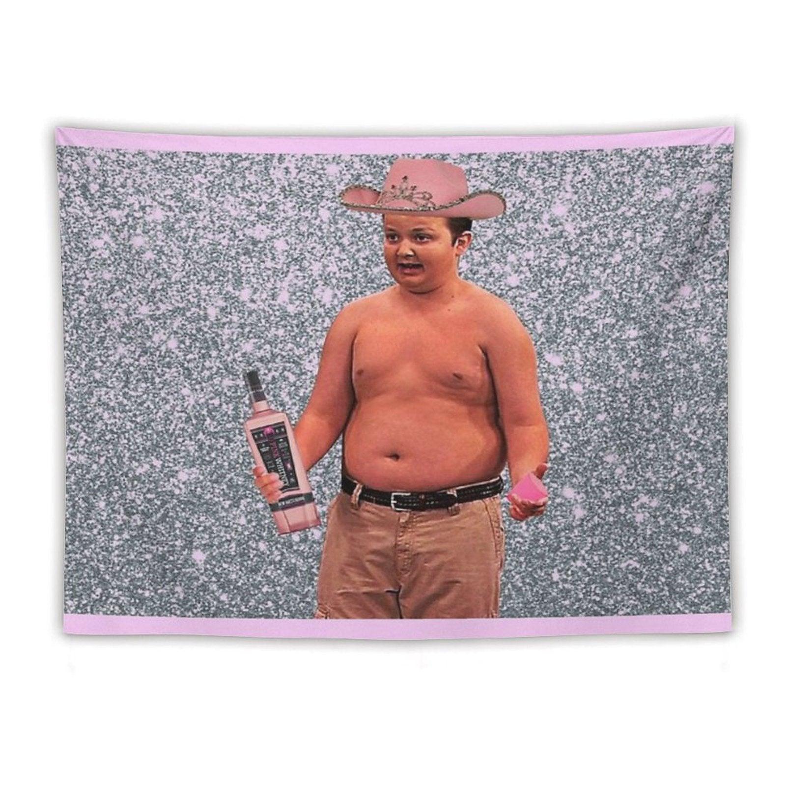 Gibby Pink Whitney Tapestry