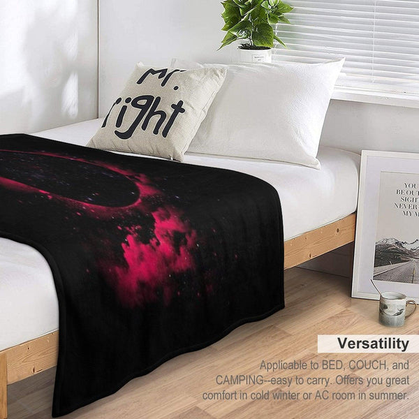 Black Hole Throw Blanket