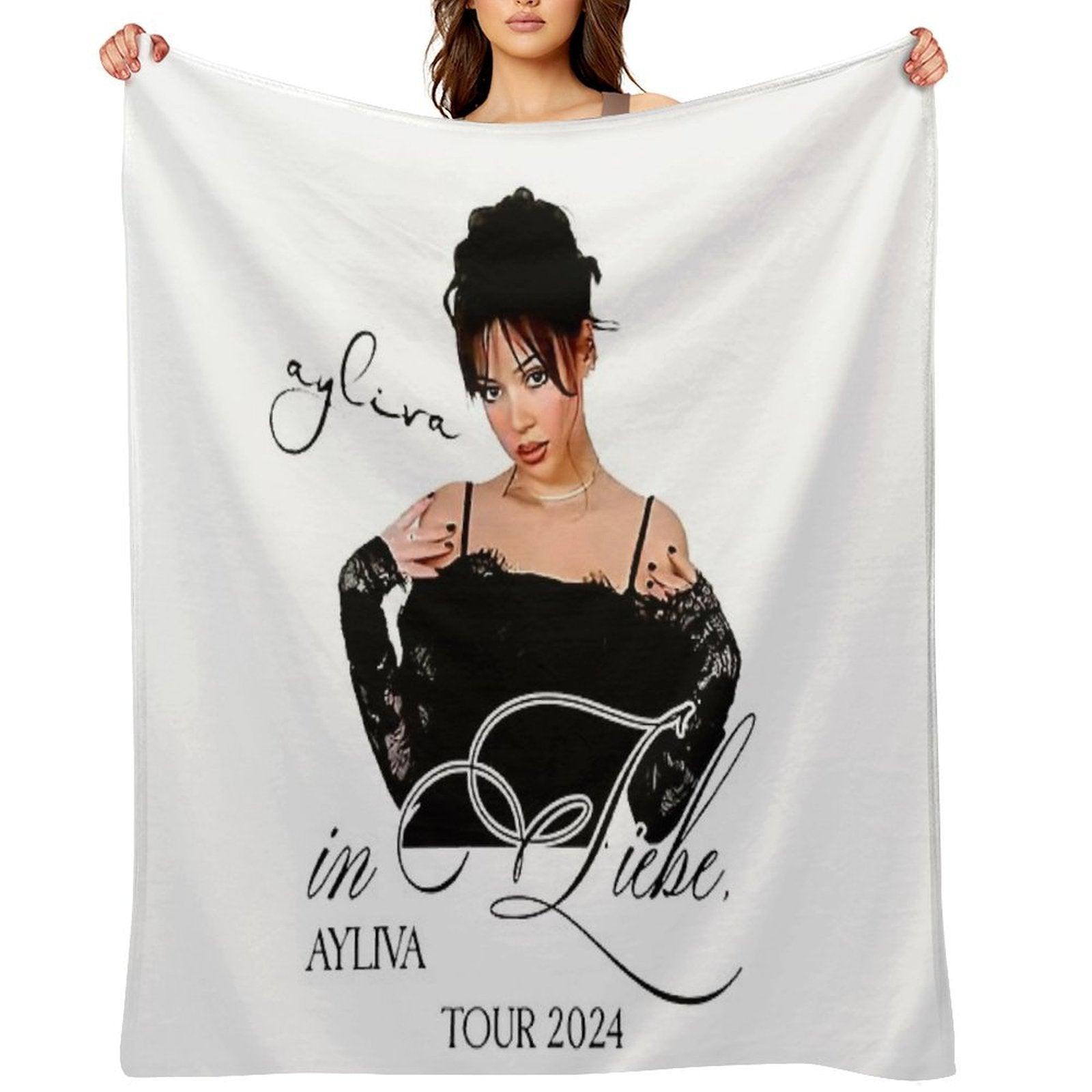 Ayliva In Liebe Tour 2024 Throw Blanket