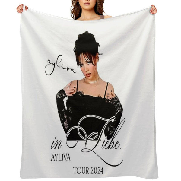 Ayliva In Liebe Tour 2024 Throw Blanket