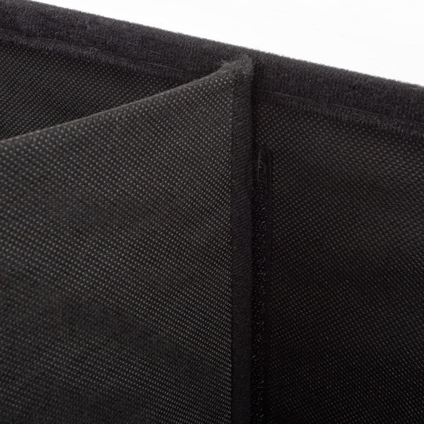Storage Ottoman Bench 30 Inch Gray Removable Divider