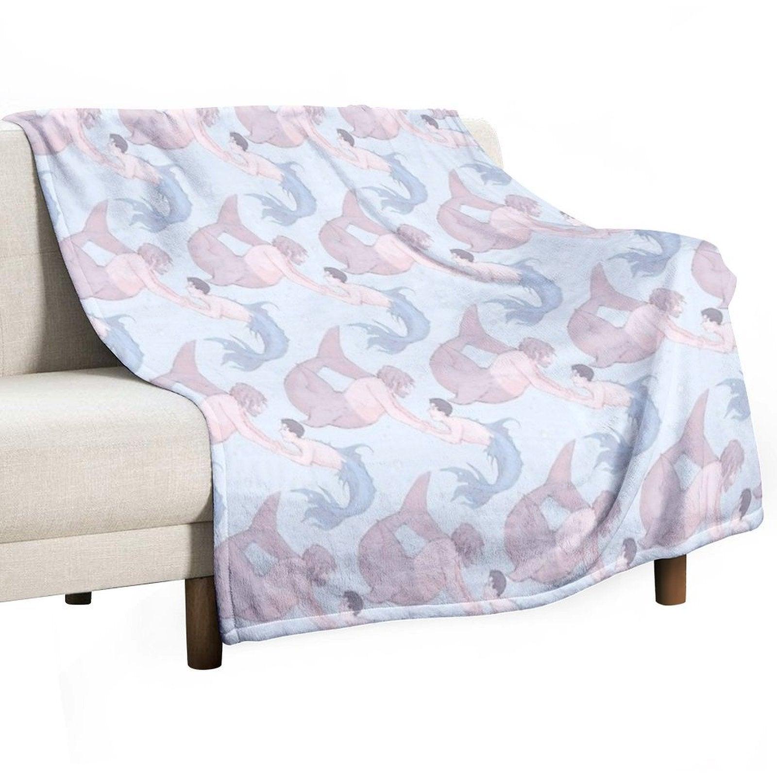 Hankcon Mermay Throw Blanket
