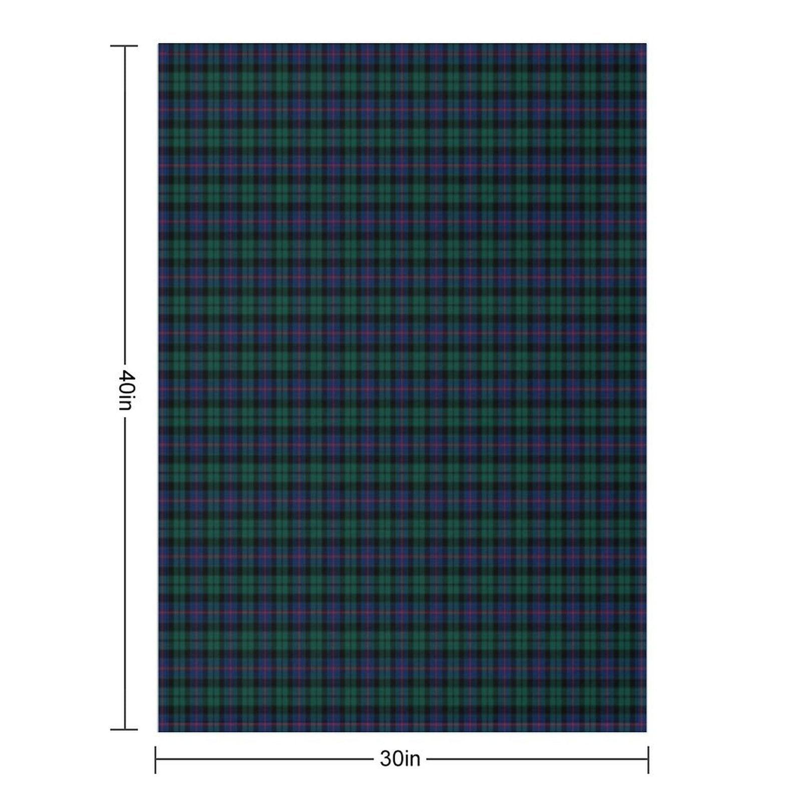 Clan Morrison Tartan Throw Blanket