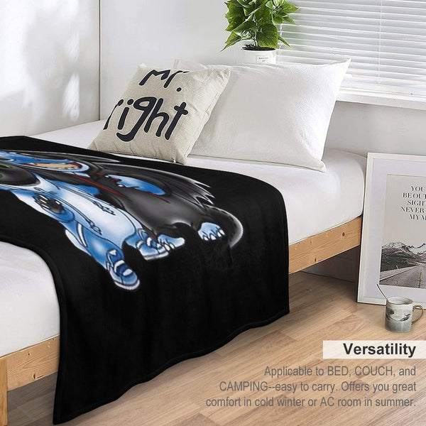 Stitch And Toothless Change Uniform Costume Uniform Wrinkle-free Throw Blanket
