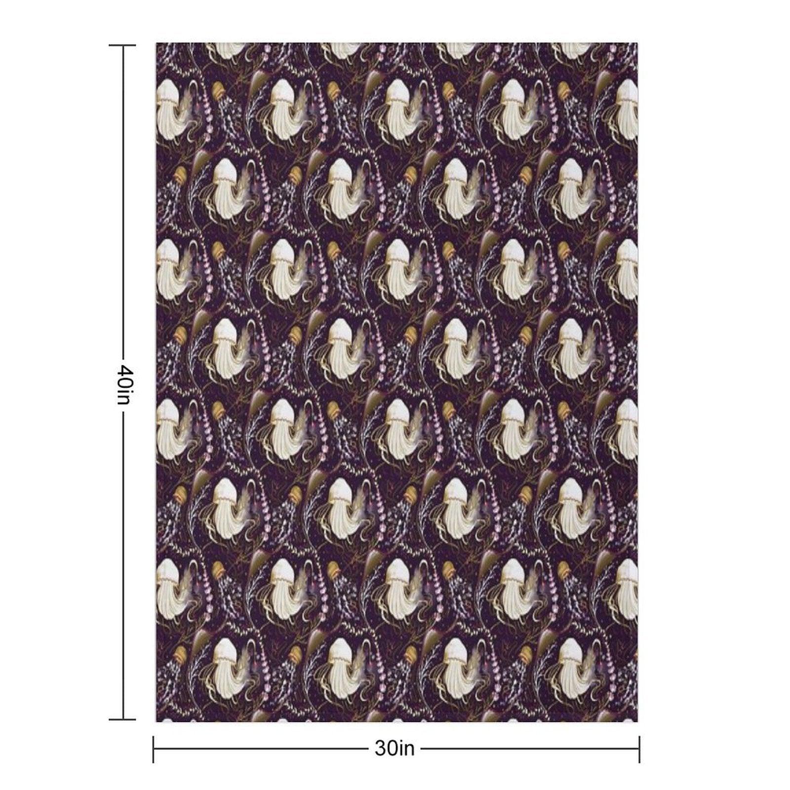 Jellyfish Throw Blanket