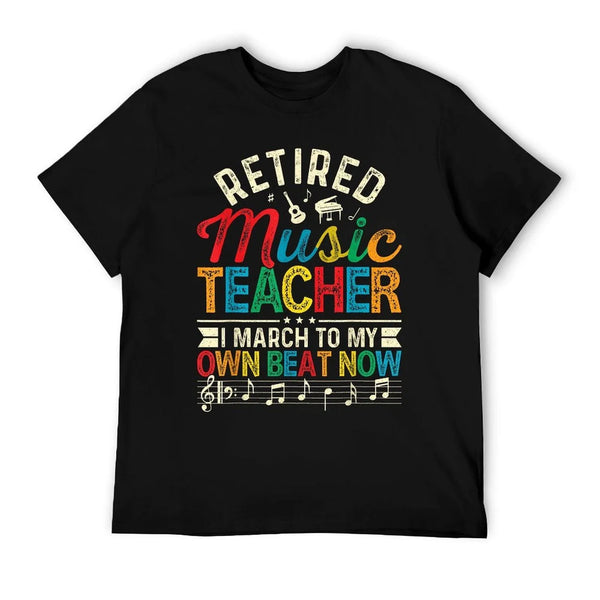 Funny Retired Music Teacher Gift Shirt Retirement Gift T-Shirt