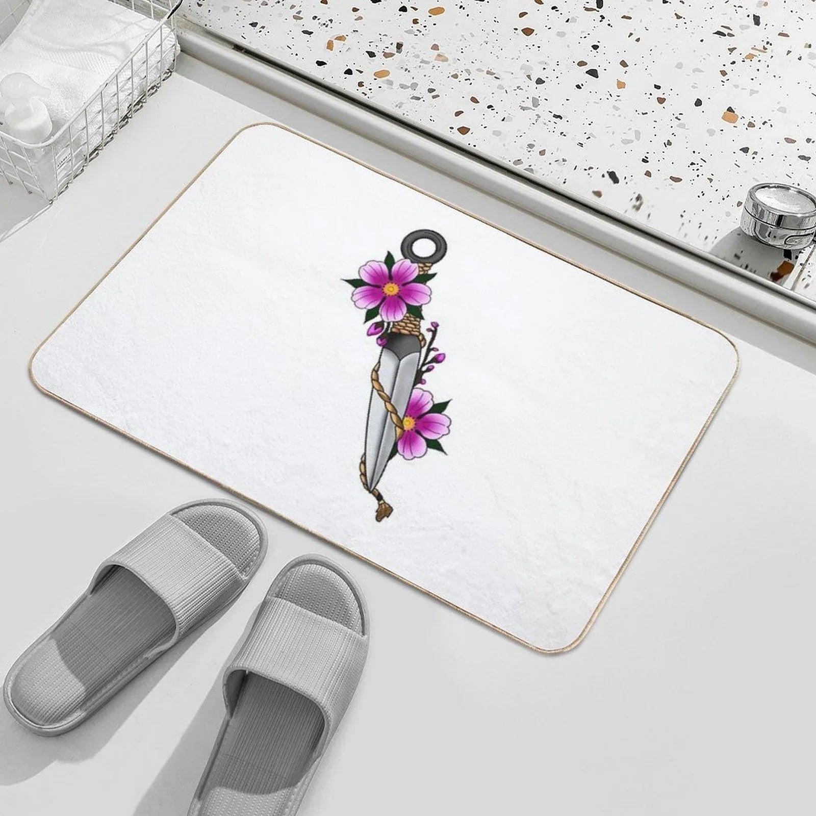 Kunai  Anti-Trip Bath Mat