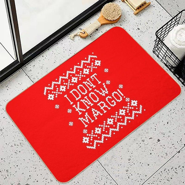Christmas Vacation Quote - I Don't Know Margo! Bath Mat