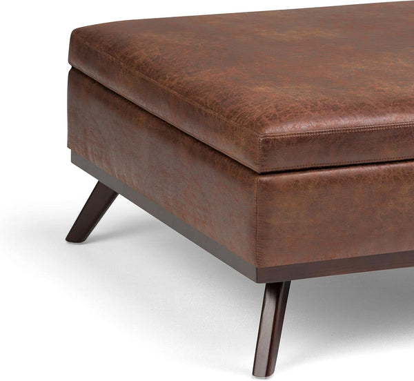 Owen 36Inches Wide Mid Century Storage Coffee Table