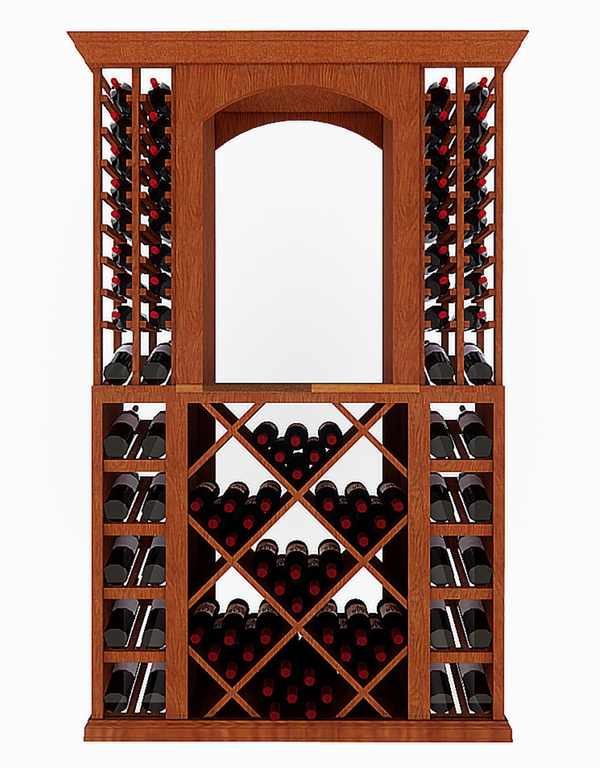 4 Foot Wine Cellar Storage System | 134 Bottle Capacity