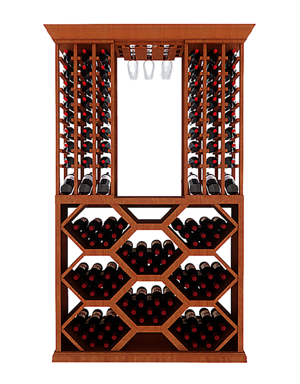4 Foot Wine Cellar Storage System | 179 Bottle Capacity