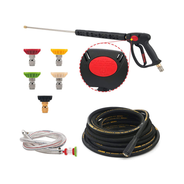 Heavy Duty 4K PSI Commercial Hot Water Gas Powered Pressure Washer (SAK62461)