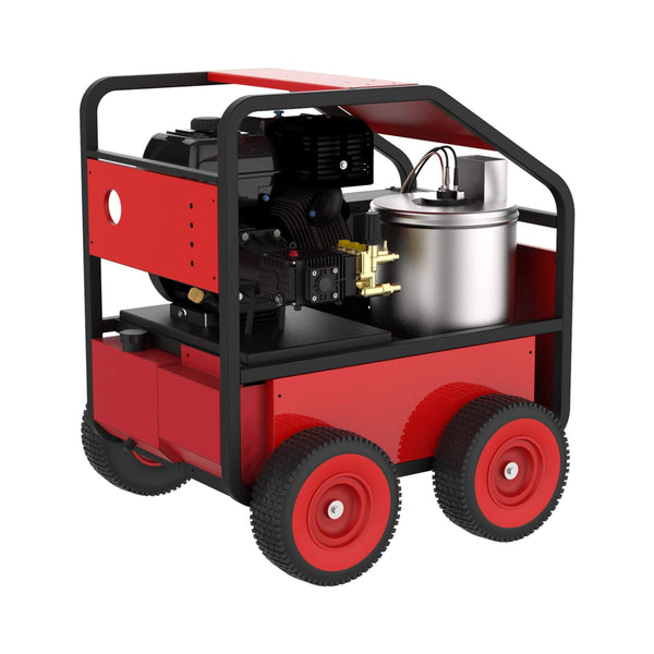Heavy Duty 4K PSI Commercial Hot Water Gas Powered Pressure Washer (SAK62461)