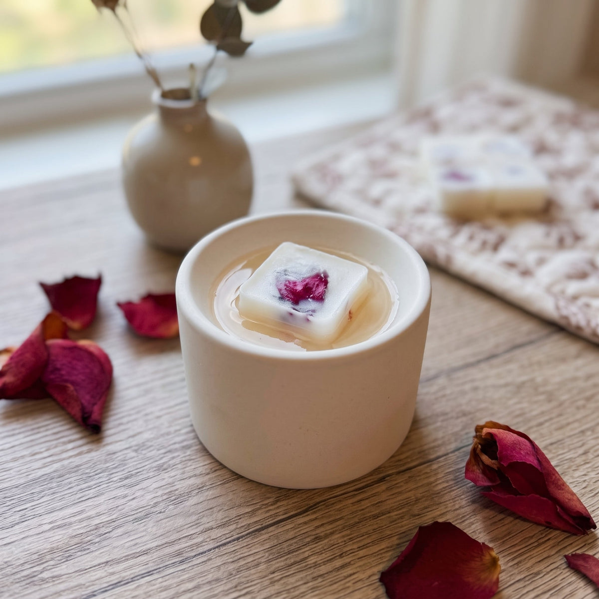 Rose Petal Soy Wax Melts Refill — 4 oz