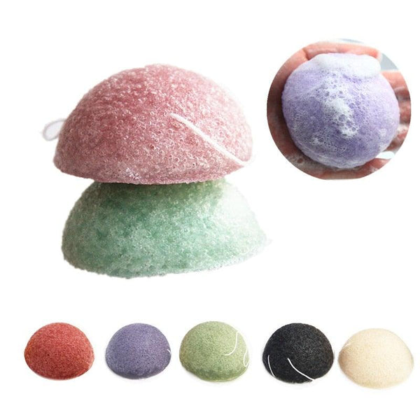 4pcs Cleanse Sponge Natural Wash Cleaning Sponge Puff Face Organic Natural Facial Sponge For Womens Mens