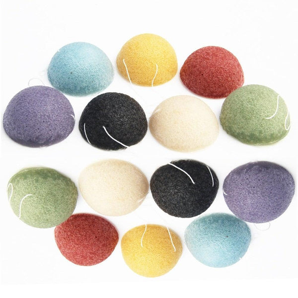 4pcs Cleanse Sponge Natural Wash Cleaning Sponge Puff Face Organic Natural Facial Sponge For Womens Mens