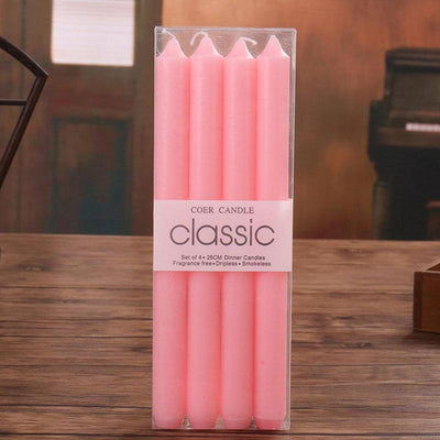 4pcs Home Candlestick Candles Colorful Spell Candles Pure Beeswax Handmade Taper Candles Smokeless Dripless Wax Candles Beeswax Candle for Home Gift Ideas Magic Decorative Aromatic Candles Fulfilled Decor Party Beeswax Candle