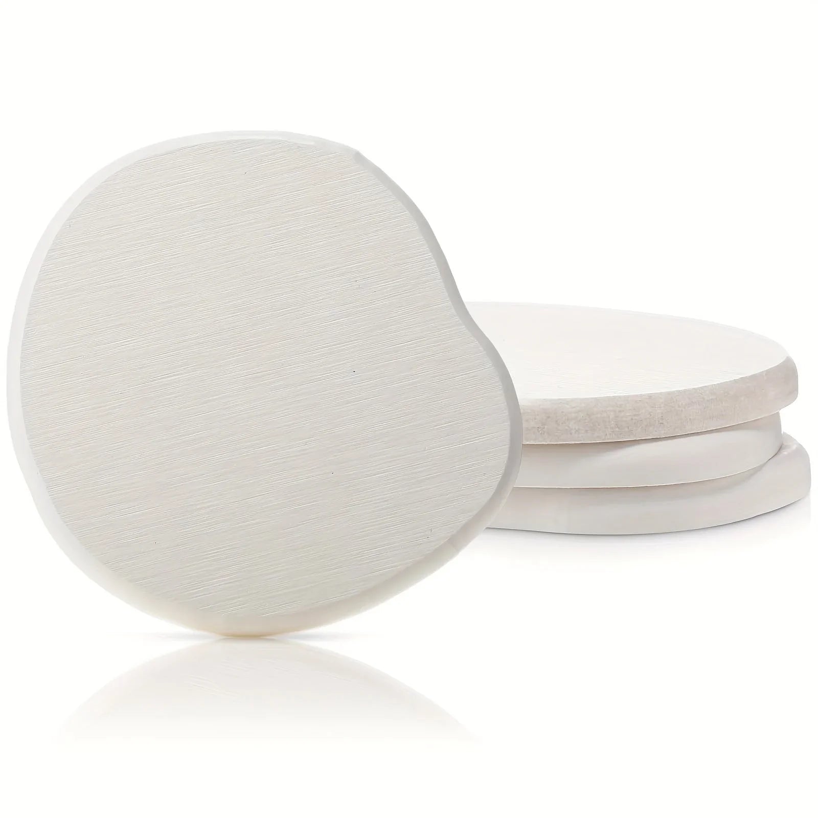 4pcs Waterproof Quick-Dry Coaster Set, Coffee Bar Desk Decor Essential, Stone Design Repels Stains, Fashion Life Gift Choice