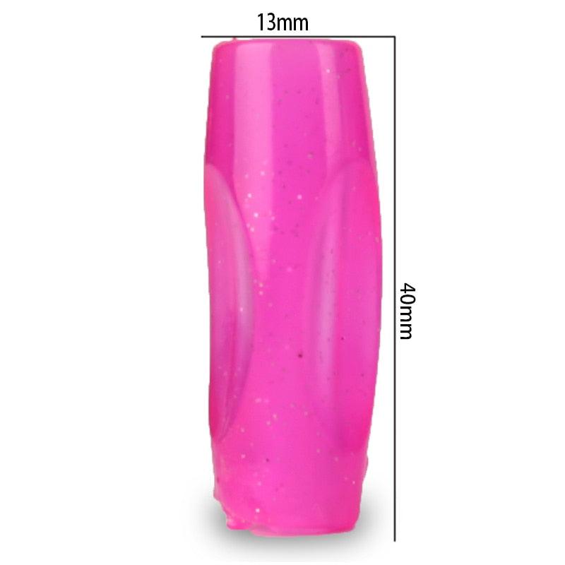 4Pcs/lot Learning Partner Children Students Stationery Pencil Holding Practice Device For Correcting Pen Holder Postures Grip ,Ergonomic Pencil Grips Silicone for Right and Left Handed Users