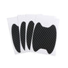 4Pcs/Set Car Door Sticker Carbon Fiber Scratches Resistant Cover Auto Handle Protection Film Exterior Styling Accessories New Car Door Handle Cup Scratch Protector Scratches Protective Films Clear Side Sticker Scratches Car Door Protector Films - 01