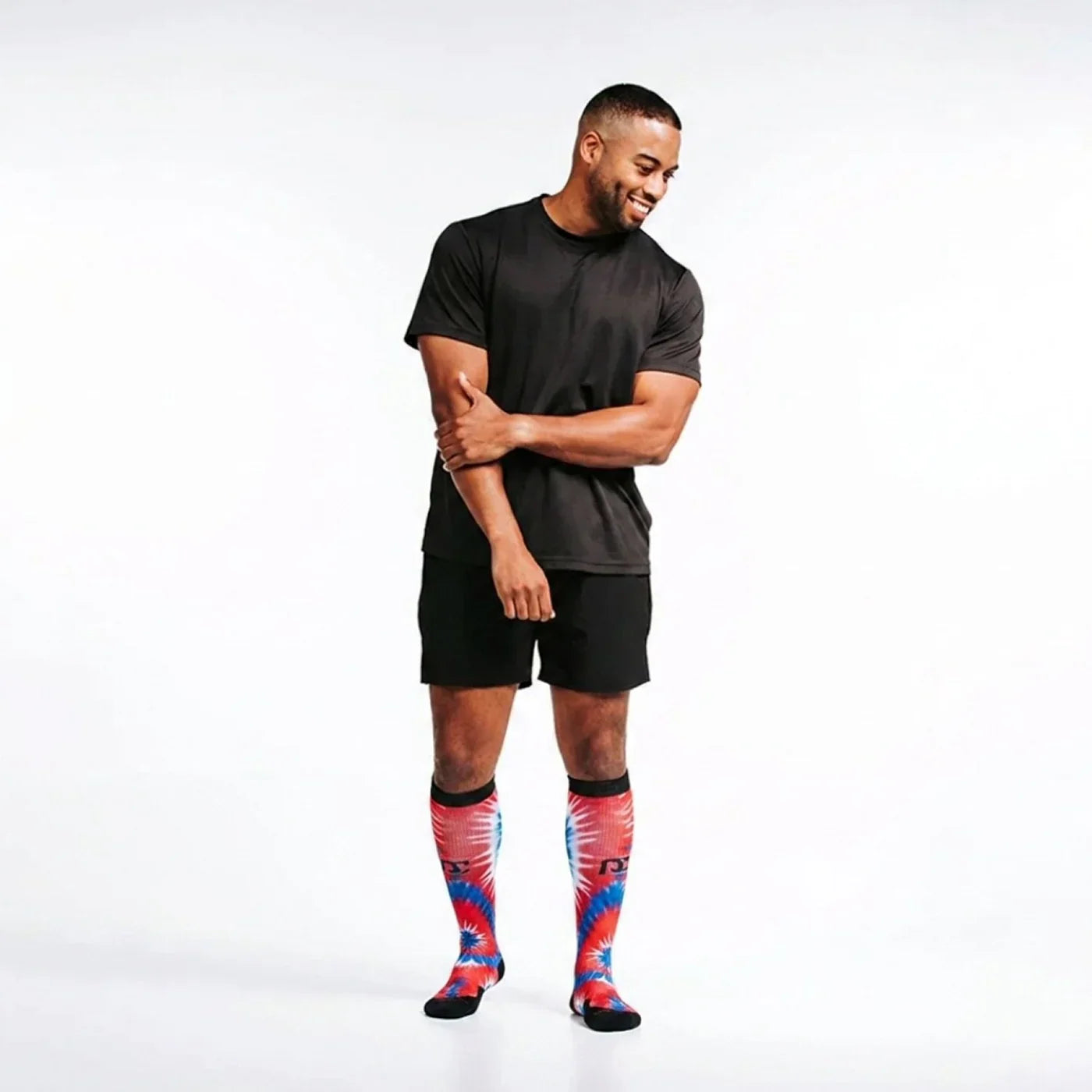 USA Tie Dye Compression Sock