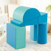 5-Piece Kids Climb and Crawl Activity Playset-Navy