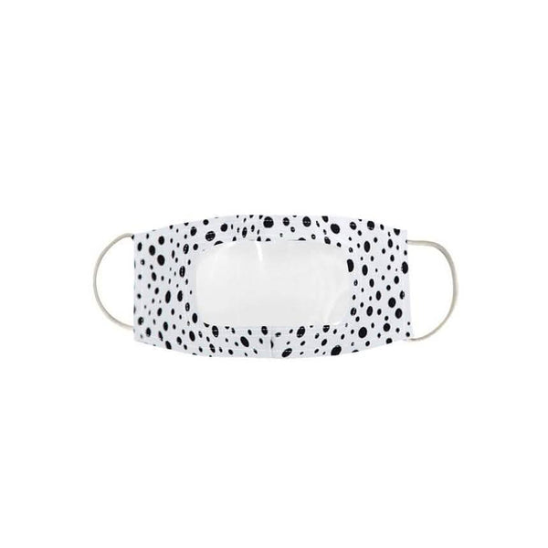 5-Pack: Custom Fashion Smile Communicator Face Mask