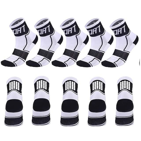 5-Pairs: Breathable Compression Socks