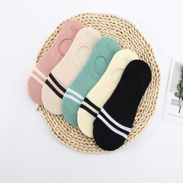 5 Pairs Cute Animal Spring Women Cotton Boat Socks Set Korean Style Funny Cat Dog Panda Low Cut Ankle Short Socks