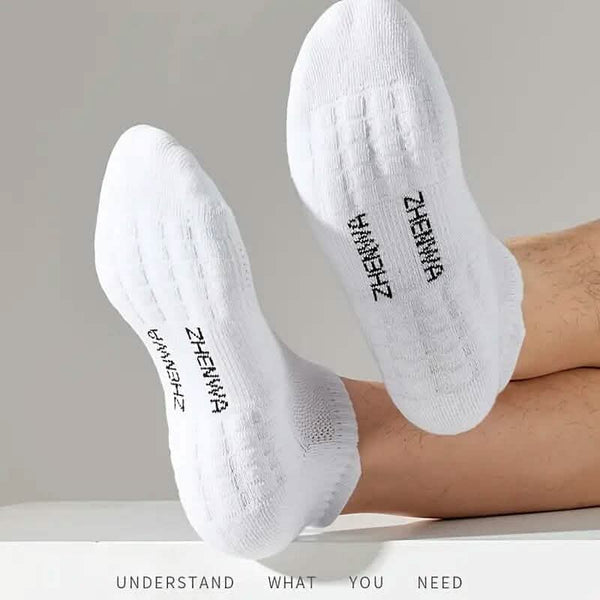 5-Pairs: Unisex Breathable Sports Ankle Socks