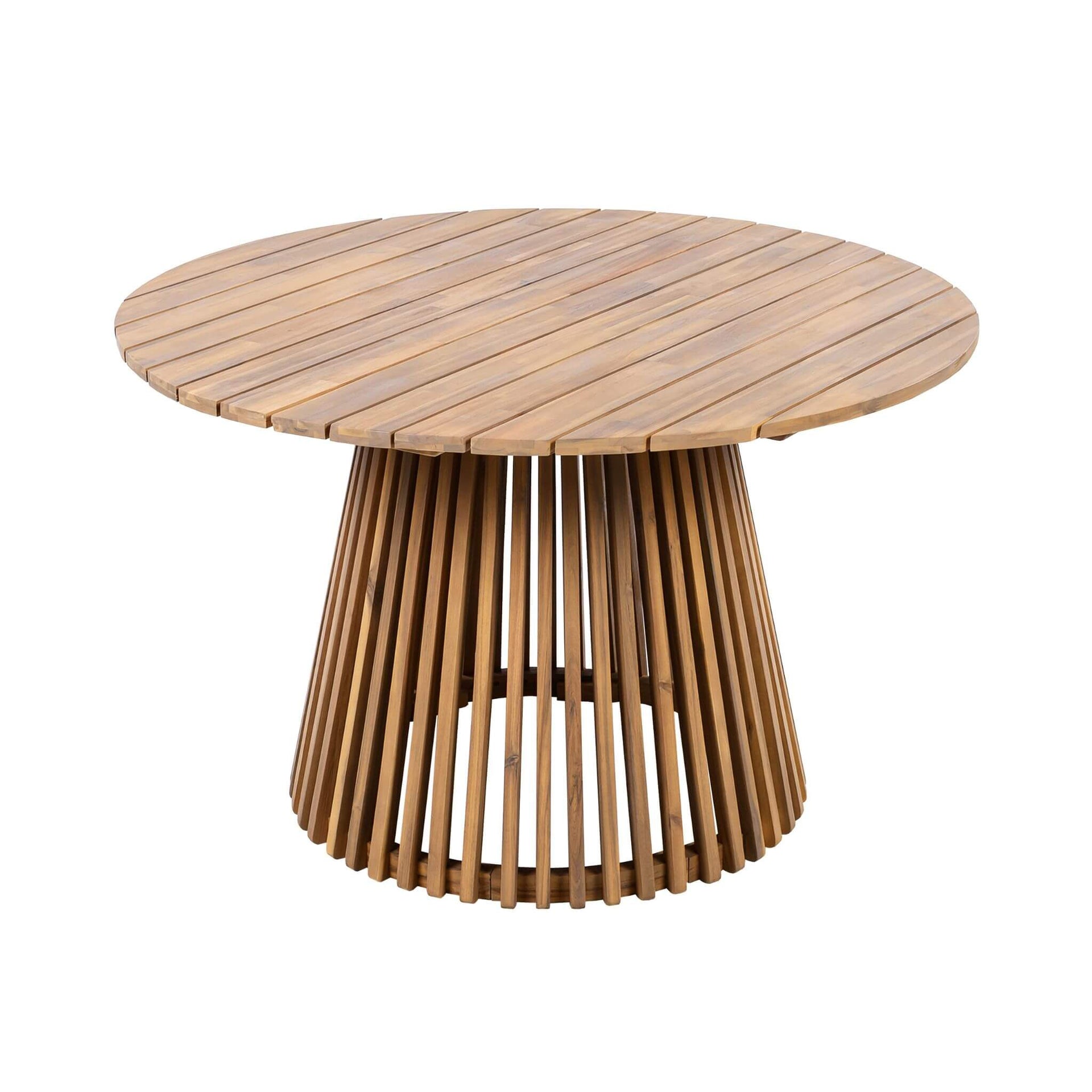 Premium 5-Piece Acacia Wooden Outdoor Furniture Patio Set With Dining Chairs And Table (SAK70445)