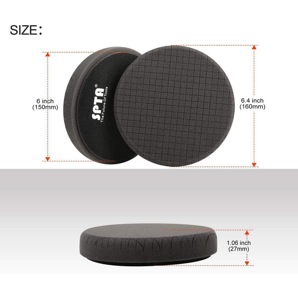 5-Pieces: Buffing Polishing Sponge Pads for Car