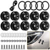 5-Set: Car Quick Release Bumper Fasteners