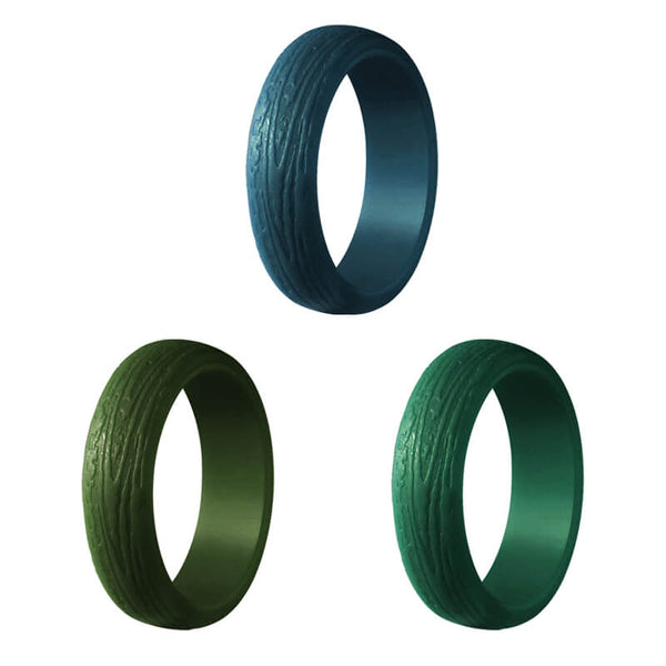 5.7 mm Width Engagement Silicone Ring Set