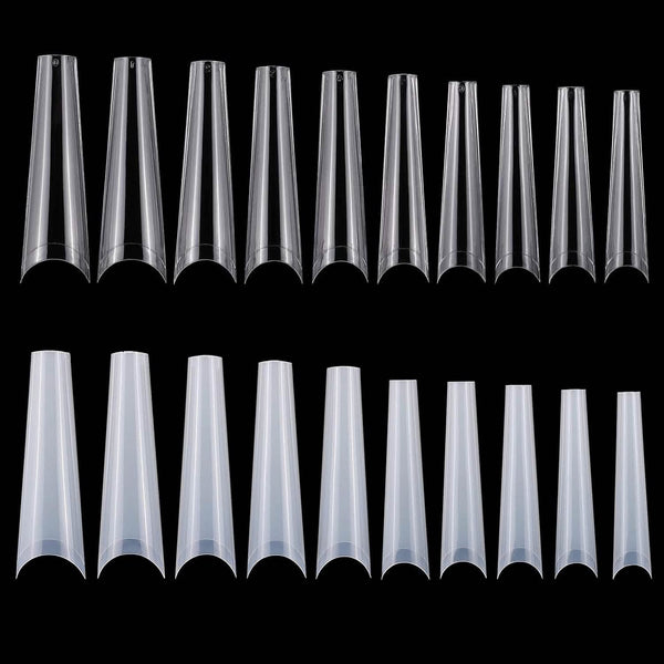 500-Piece: Long False Finger Nails