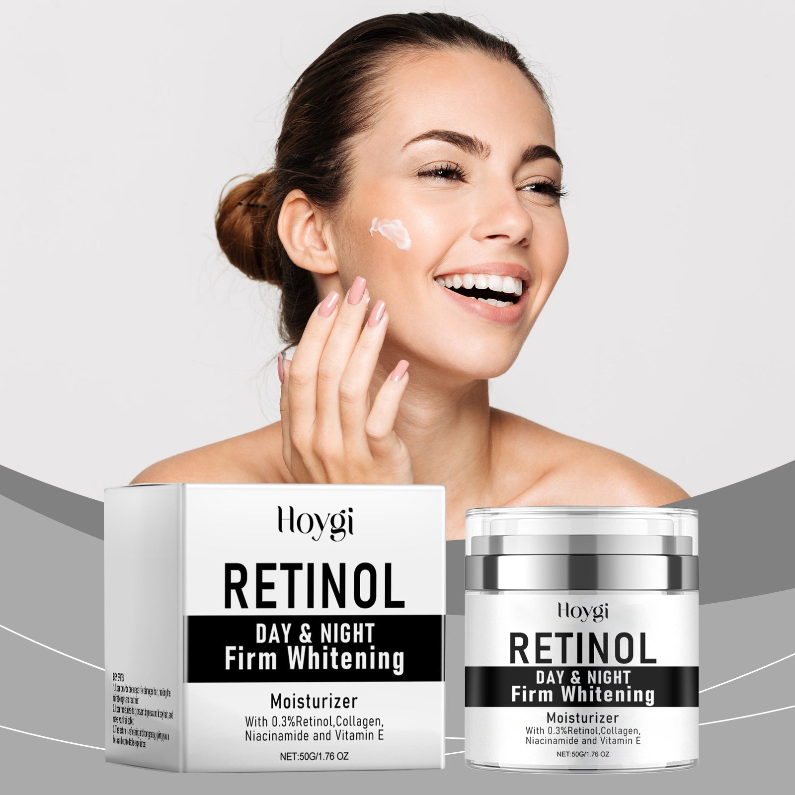 Facial Moisturizer Pure Facial Skin Nourishes, Restores, Moisturizes And Shines Daily Care Cream