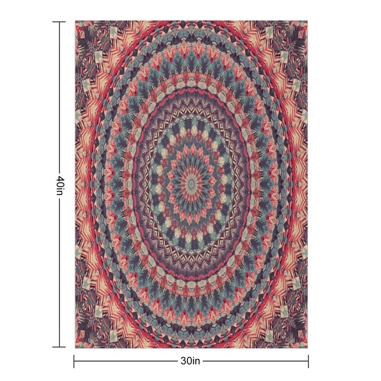 Mandala 126 Throw Blanket