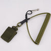 Handgun Spring Lanyard Sling - Black