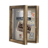 Shadow Box Frame 8x10 Shadow Box Display Case with Linen Back - 8' x 10'