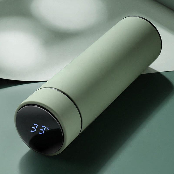 500ml Stainless Steel Intelligent Insulation Water Bottle Vacuum Bottle Insulation Touch Intelligent Temperature Display  Intelligent Touch Display Temperature 304 Stainless Steel Thermos Water Bottle