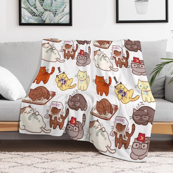 Kitty Falls Lightweight Throw Blanket